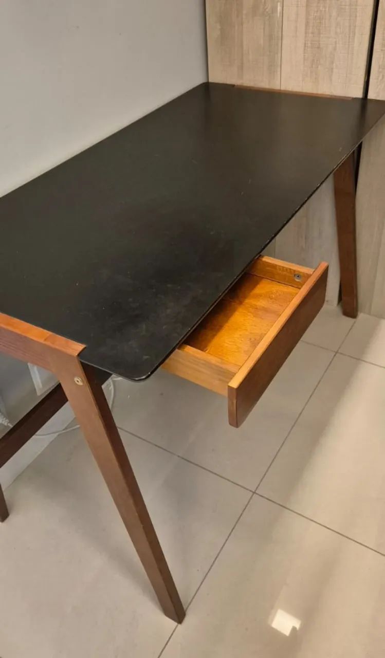 Mesa Estudo/Escritório e Cadeira  - Foto 3