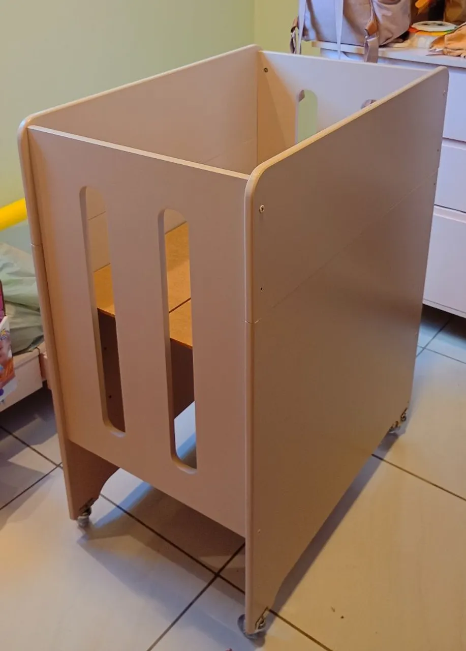 Vendo berço Evolucion Rosa