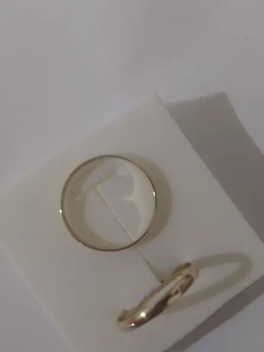 Par de Alianças de moeda antiga noivado ou casamento  - Foto 3
