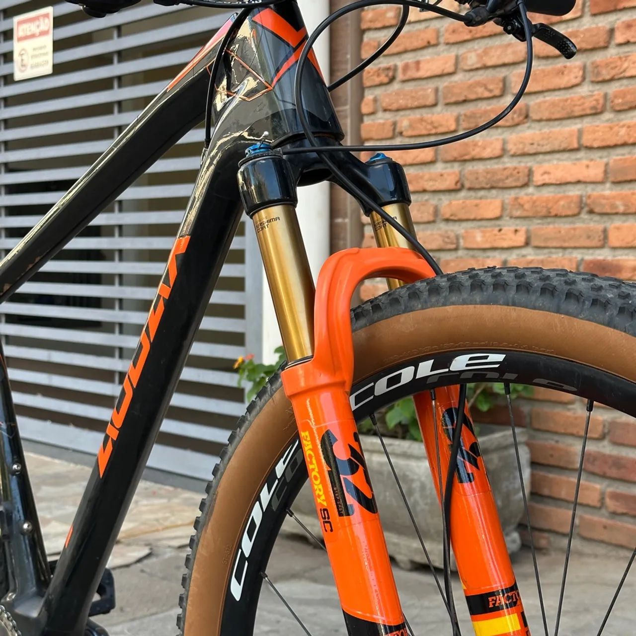 SEMINOVA Audax Auge 50 bike aro 29 em fibra de carbono e barata - Foto 3