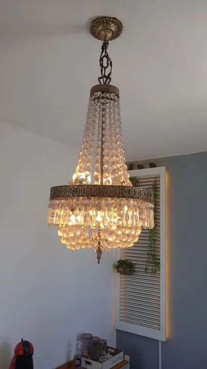 Lustre de Cristal - Iluminação Elegante - Foto 2