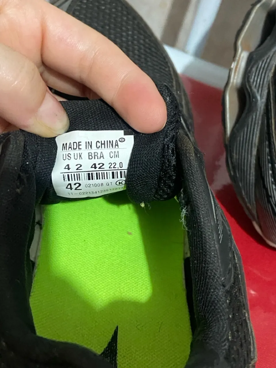 Tênis Mizuno Preto - Tamanho 42