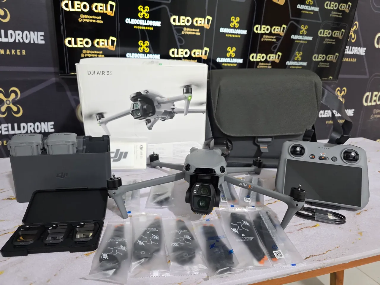 Drone DJI Air 3S Fly More Combo