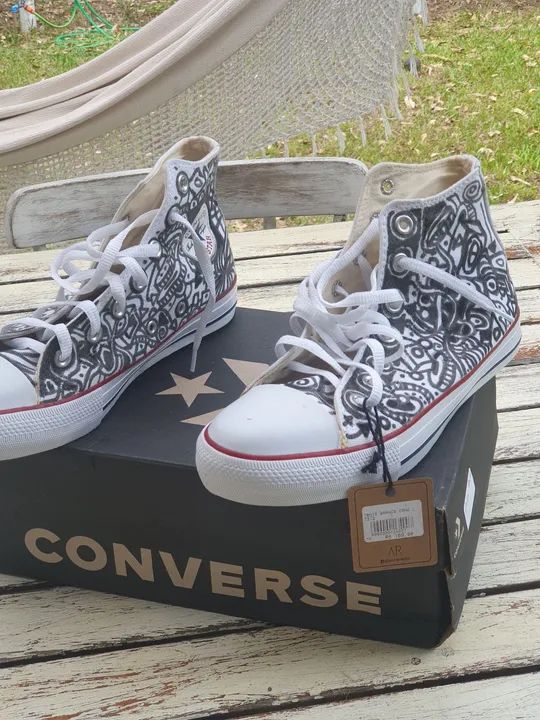 ALL STAR CONVERSE CUSTOMIZADO - Foto 2