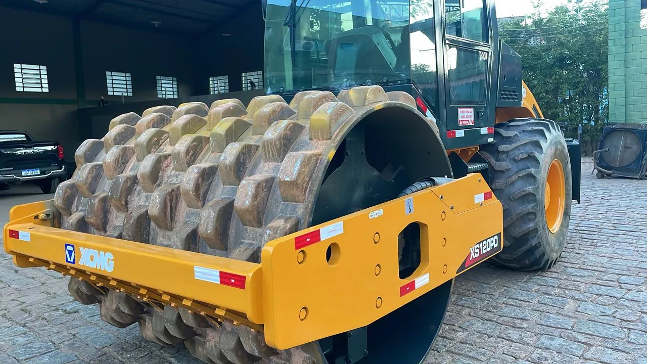 ROLO COMPACTADOR XCMG 120 PD  ANO  2010, VOLVO,CAT,KOMATSU,XCMG,XCMA,LUIGONG,SANYARD - Foto 6