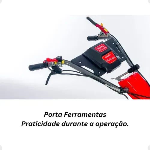 Motocultivador Microtrator Tratorito Tobata  MULTIAGRO-B4T - 6.5 - Foto 4