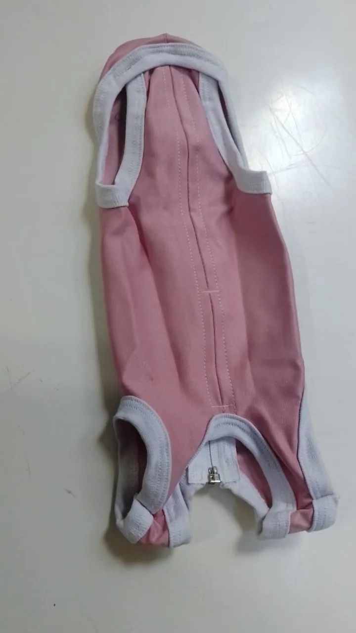 PROMOÇÃO! Roupa Pet Pós-Cirúrgica Castração Protetora Para Cachorros e Gatos Fêmea e Macho - Foto 4