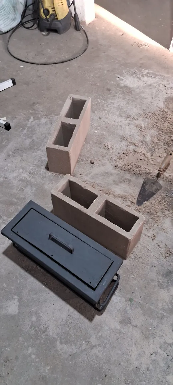 Forma bloco 12x19x39 alinhada