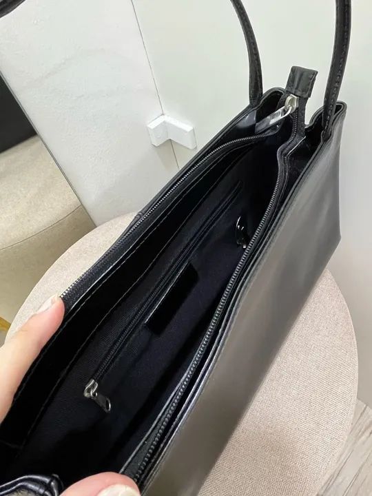 Bolsa baguete preta - Foto 3