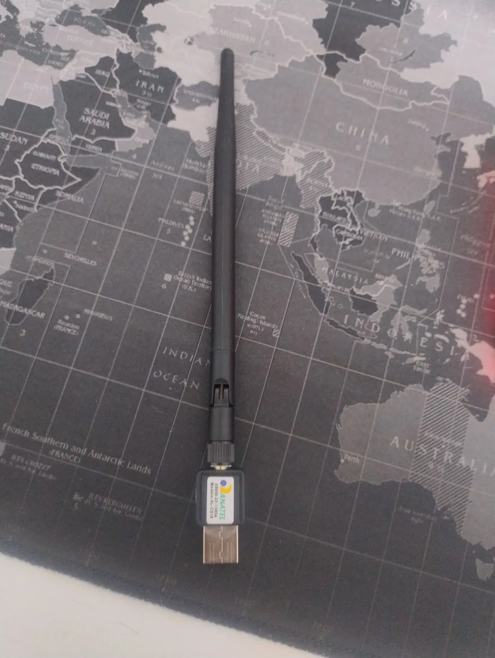 Adaptador Wi-Fi USB com Antena - ANATEL