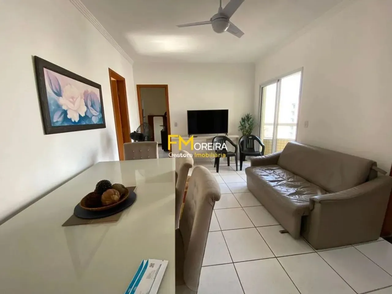 Apartamento para locação, na Cidade de Praia Grande, Guilhermina sendo 2 quartos
