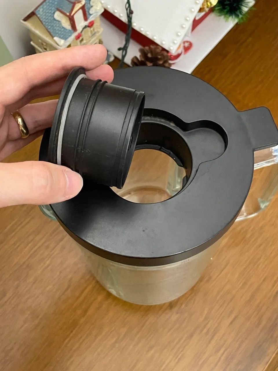 Copo de liquidificador (vidro com tampa hermética)  - Foto 3