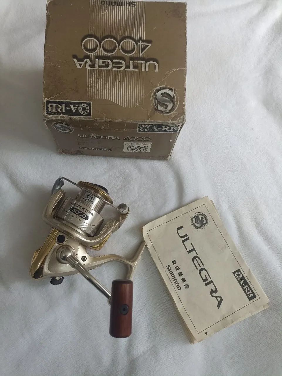 Molinete Shimano Ultegra 4000 Japão Novo na caixa- Pesca Esportiva - Foto 4