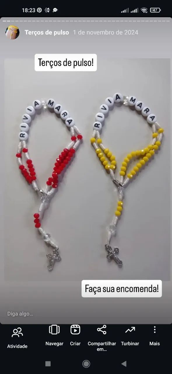 Terços personalizados e artigos religiosos personalizados - Foto 4