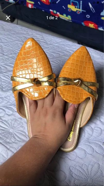 Sandália rasteirinha 