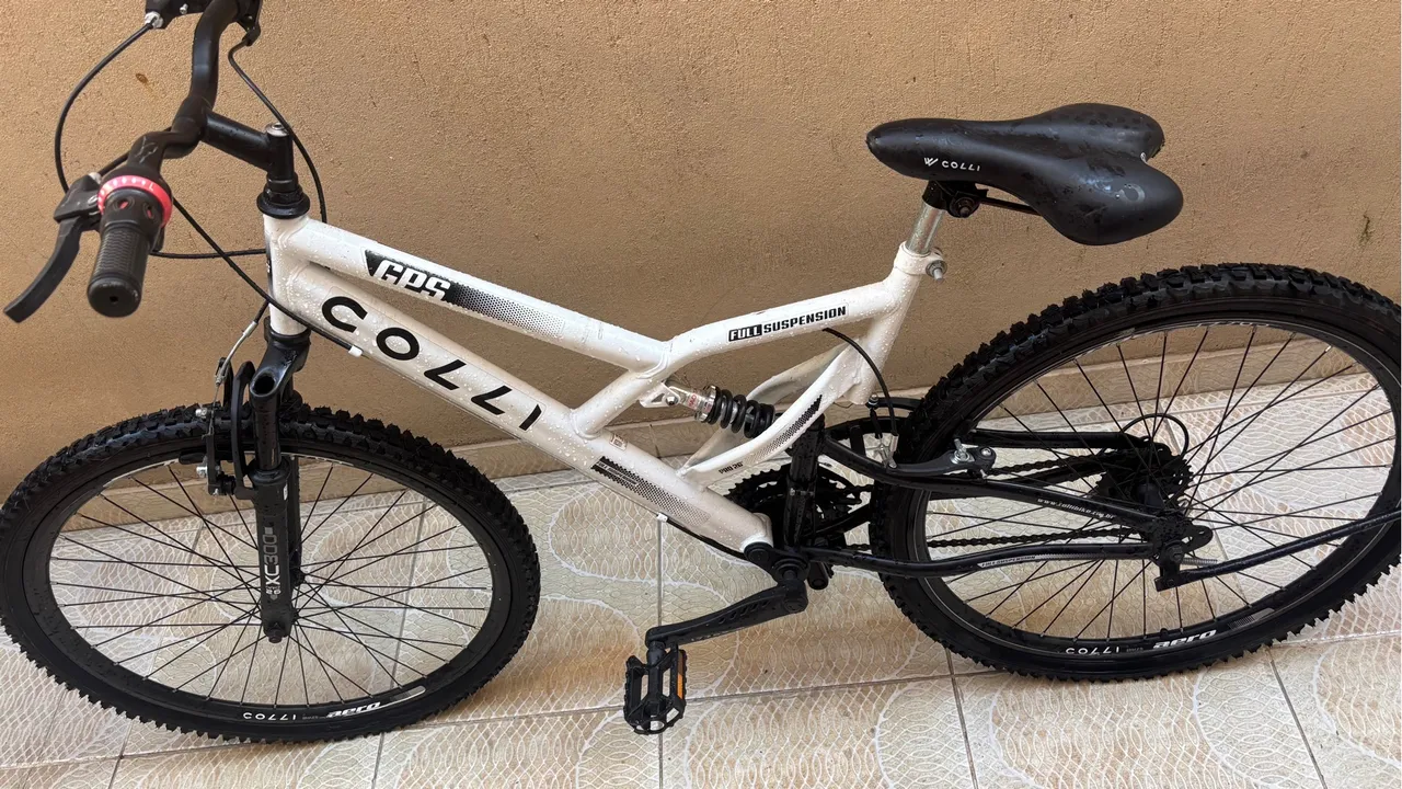 Bicicleta Colli CDS Full Suspension Aro 26
