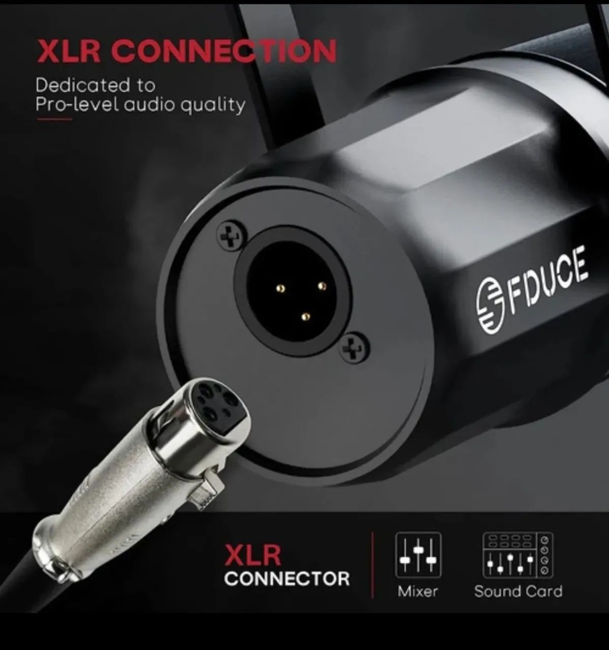 Microfone podcast sl40x - Foto 4