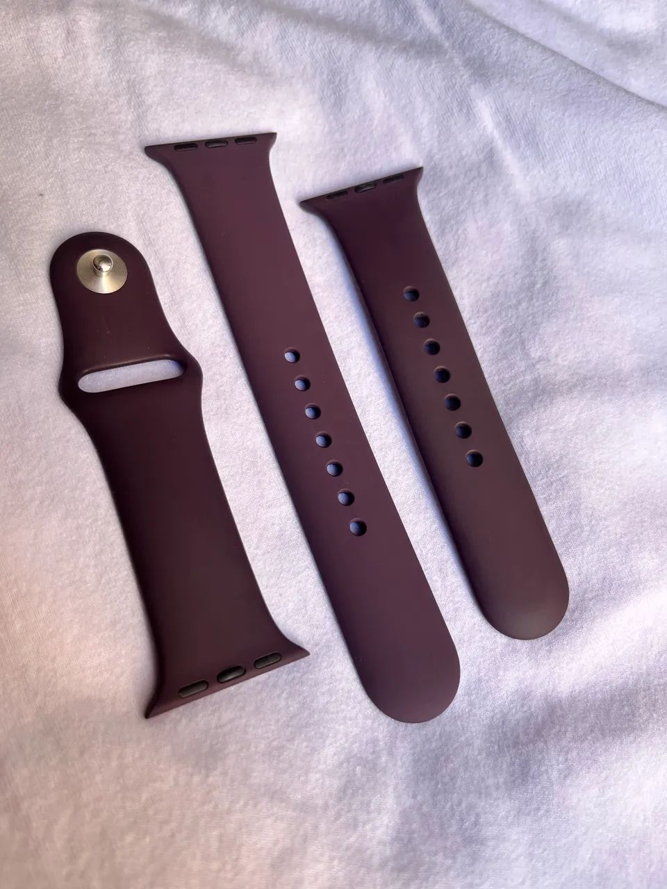 Pulseira Apple Watch original roxo - Foto 3