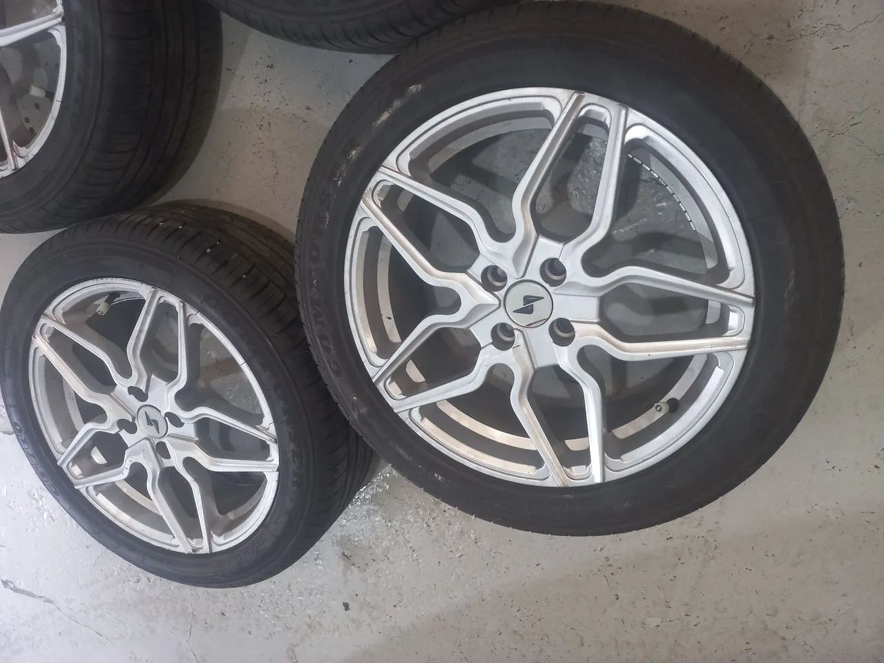 Jogo rodas 17 4x100