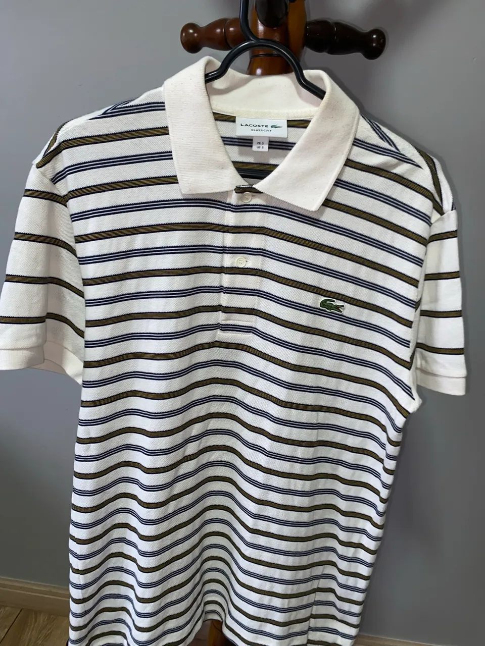 Lacoste Camisa Polo Listrada - Foto 3