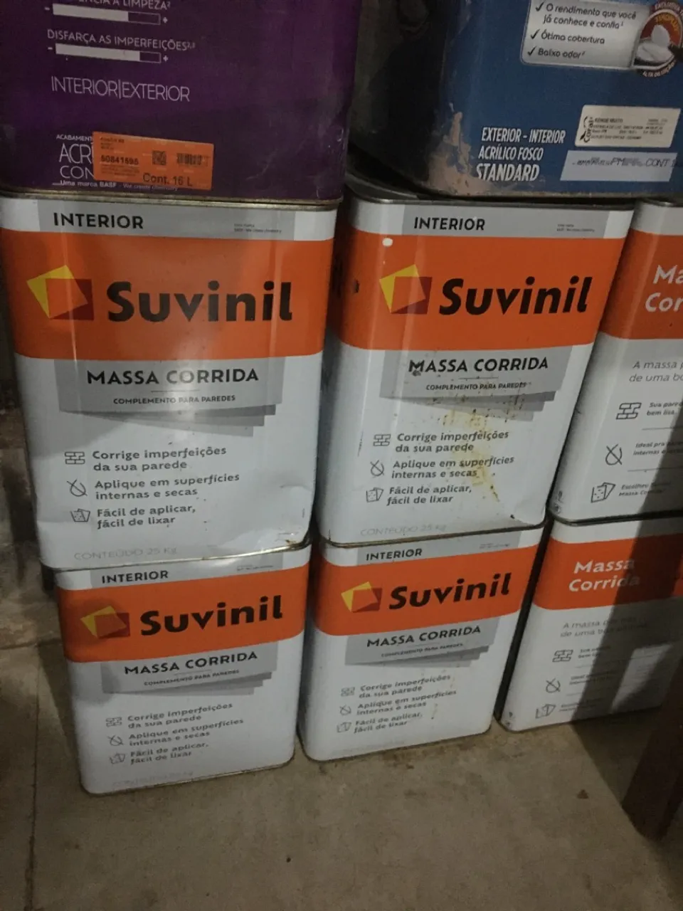 Massa Corrida Suvinil 25kg - Interior