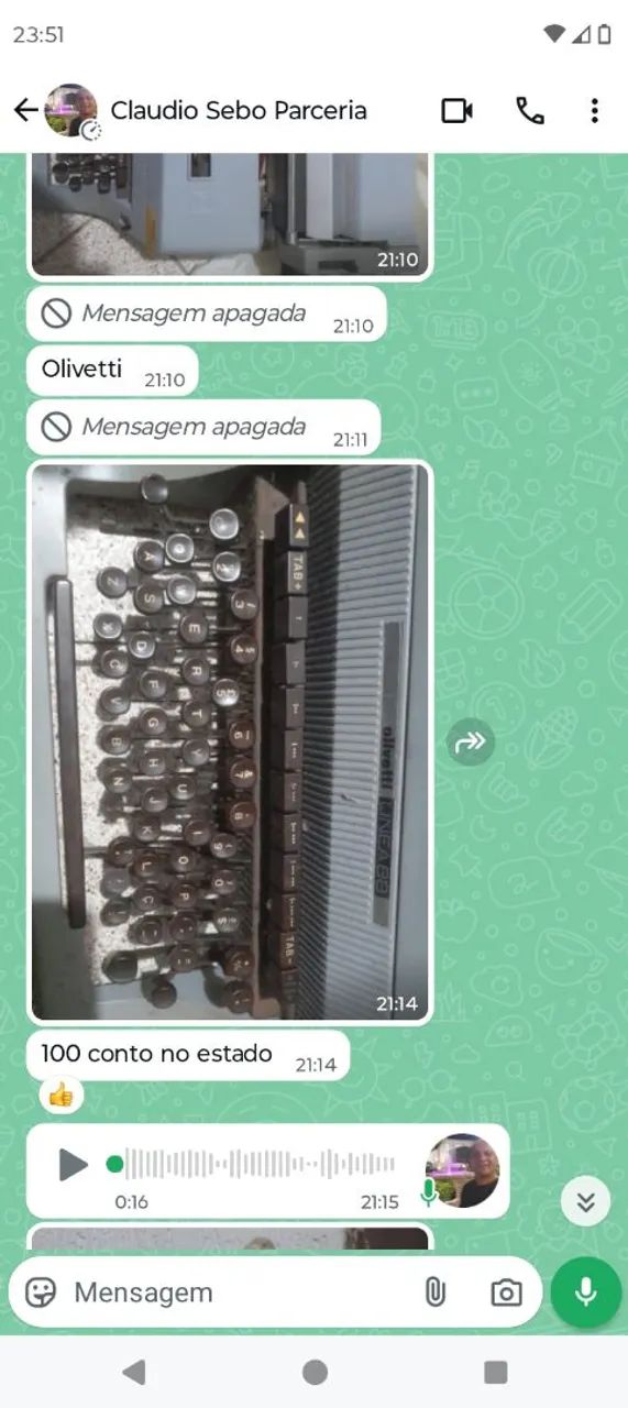 Máquina de escrever olivetti - Foto 4