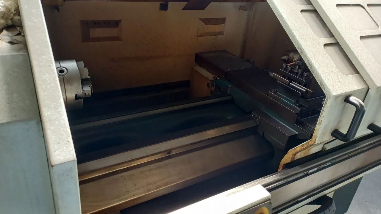 Torno CNC ROMI Multiplic 30D - GE Fanuc 20-T troca por carro 85 K meia nota ou 95K cheia - Foto 4