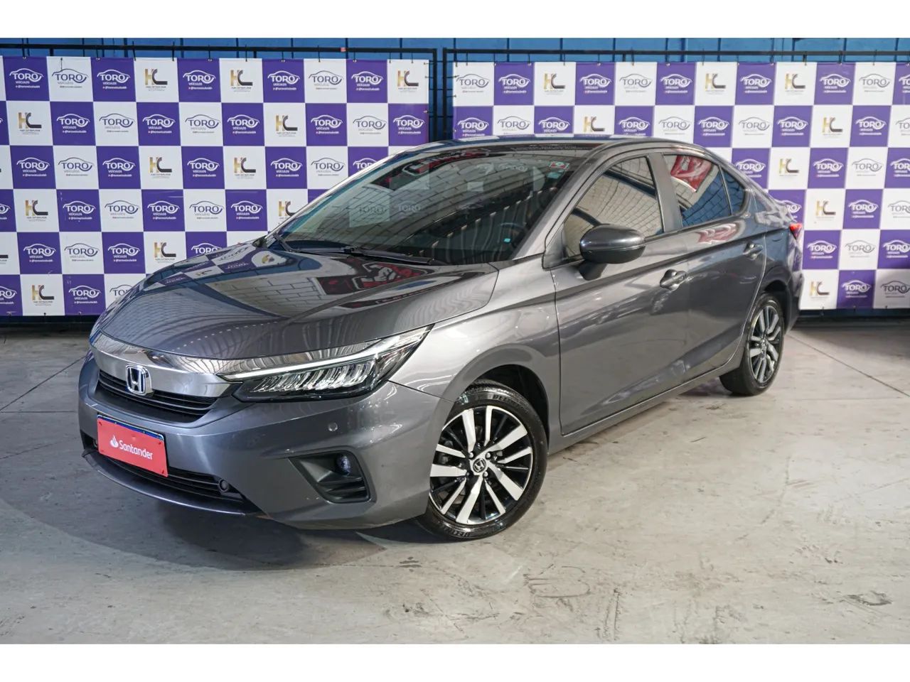 Honda City 2022 Entrada R$ 53.900,00 mais 77 x 1.140,00 1.5 i-vtec flex touring cvt