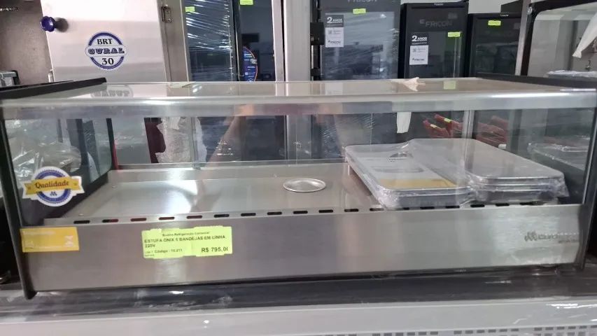 ESTUFA ONIX 5 BANDEJAS EM LINHA 