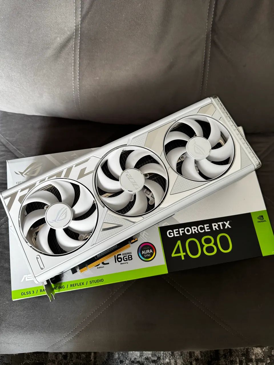 RTX 4080 ROG STRIX OC 16GB white edition  - Foto 3