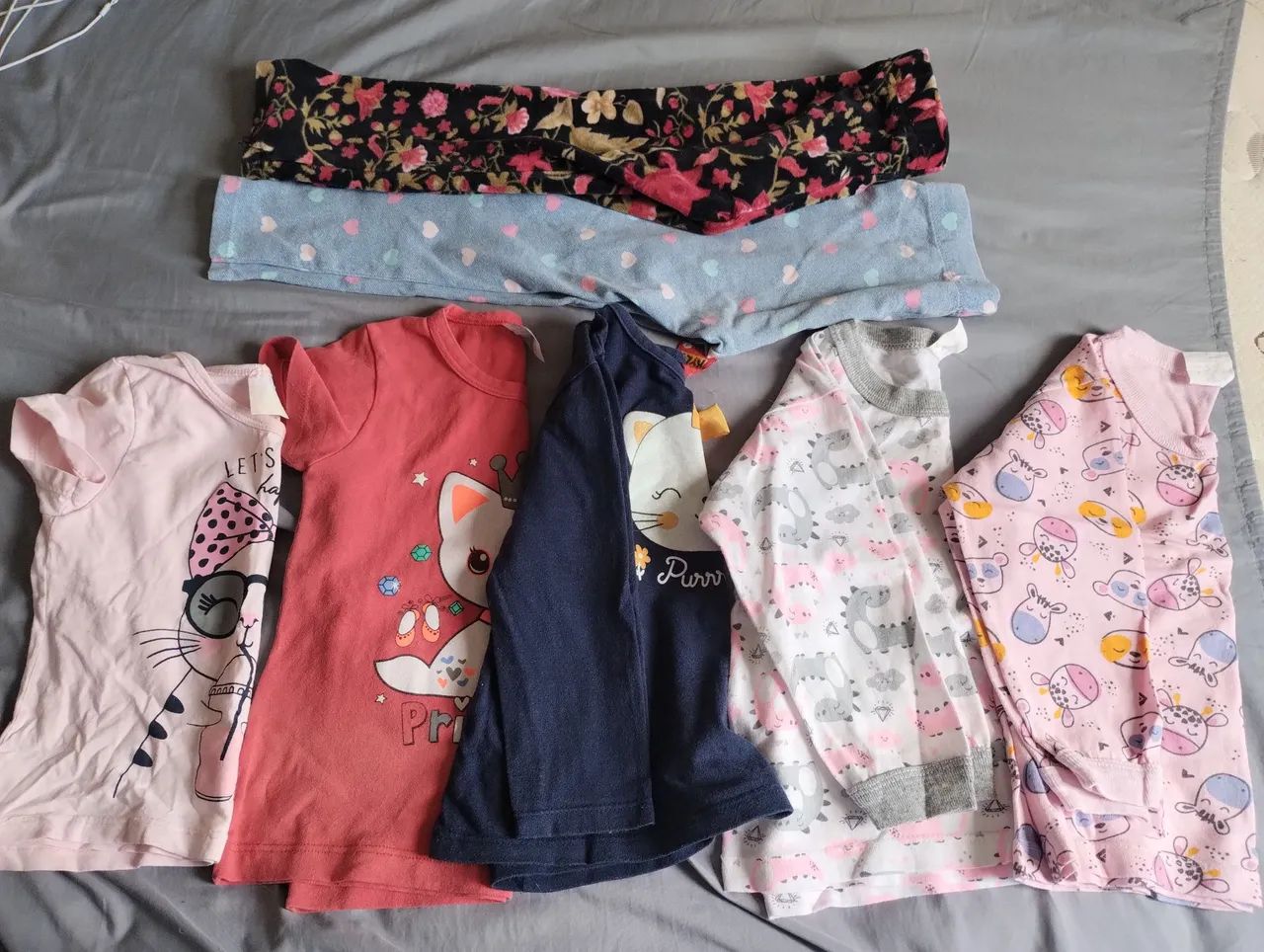 16 peças de roupas infantis l