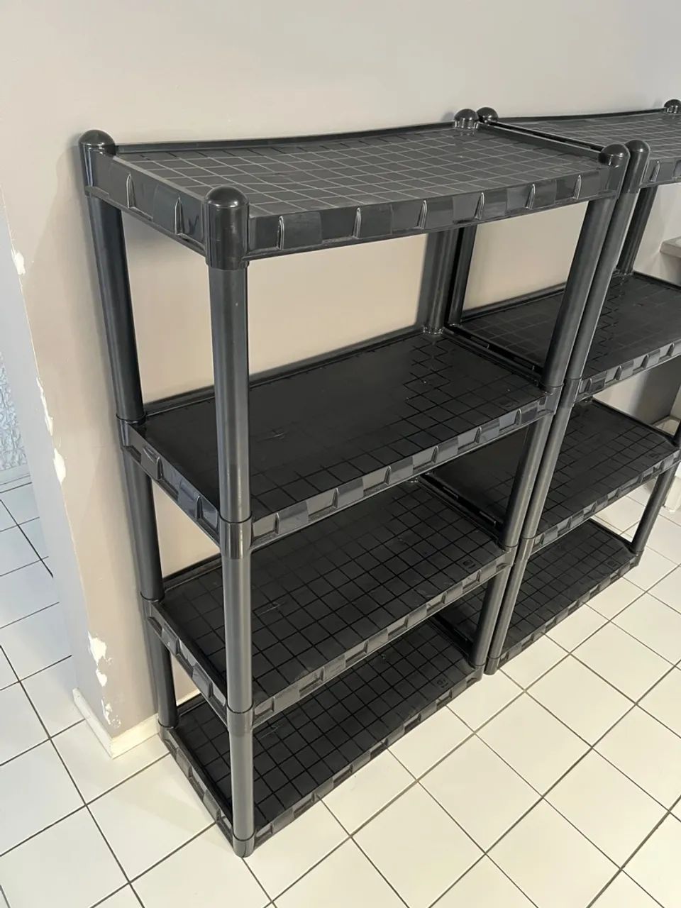 Estante Plástica Modular com 4 prateleiras desmontável - Foto 2