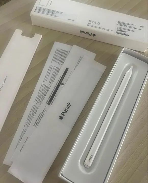 Apple Pencil 2 para iPad - Caneta Magnética Geração 2 - Foto 2