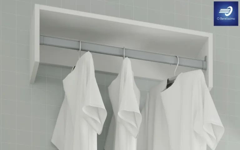 OFERTA Armário Aéreo Cabideiro Funcional 64364009563138120