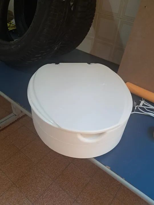 assento elevado para vaso sanitario 