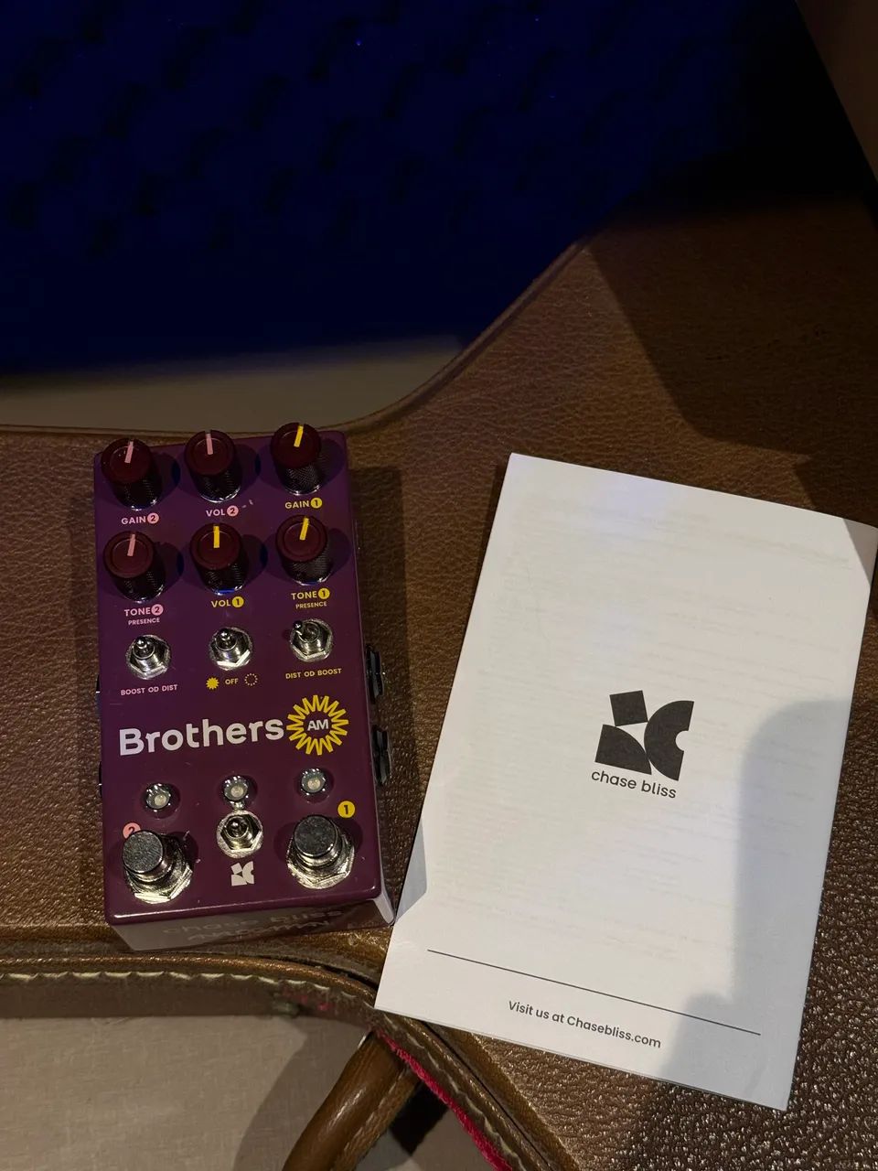 Pedal Brothers AM Chase Bliss / Analog Man Overdrive, Boost