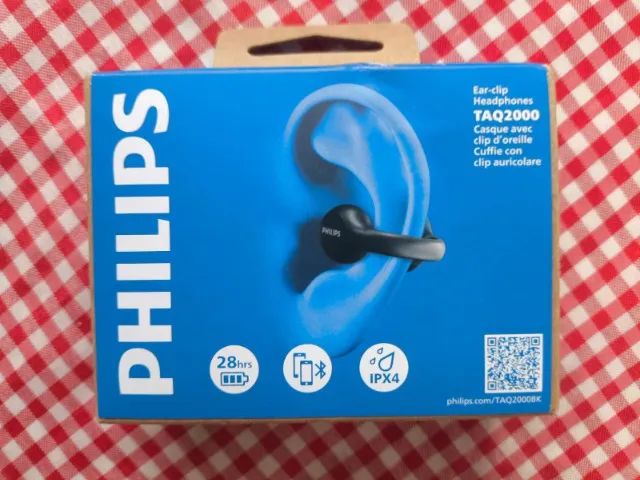 Fone De Ouvido Bluetooth Philips Taq2000bk Corrida Esportes