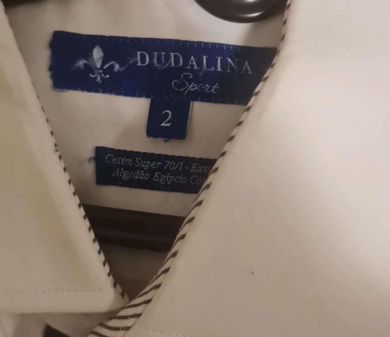 Camisa Dudalina Branca - Foto 2