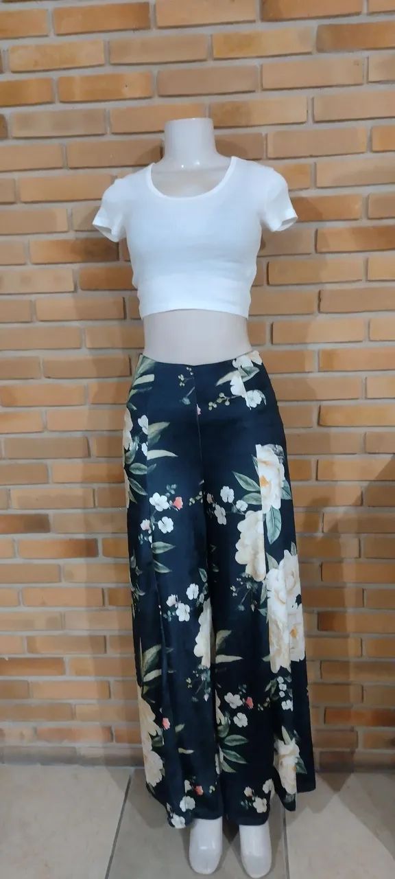 Calça pantalona 