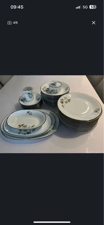 Jogo de jantar Porcelana Renner