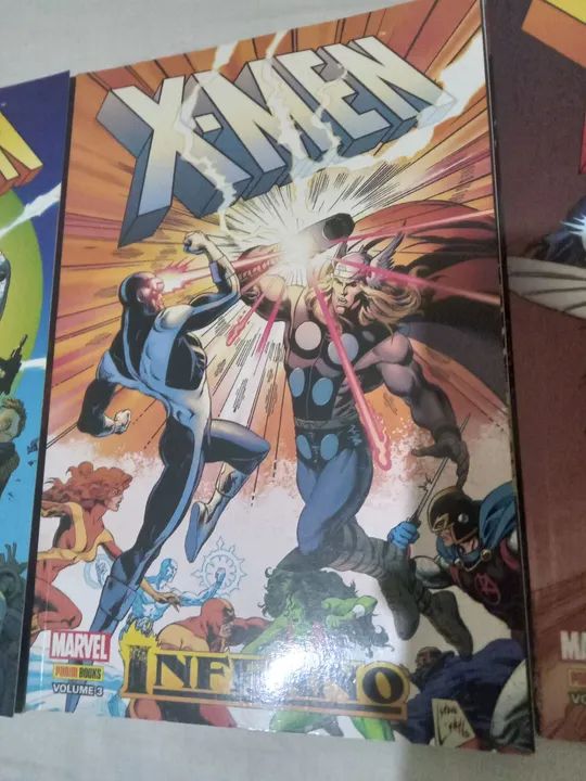 Hqs dos X-Men Inferno - Edições 1, 3, 6 da panini comics - Foto 3