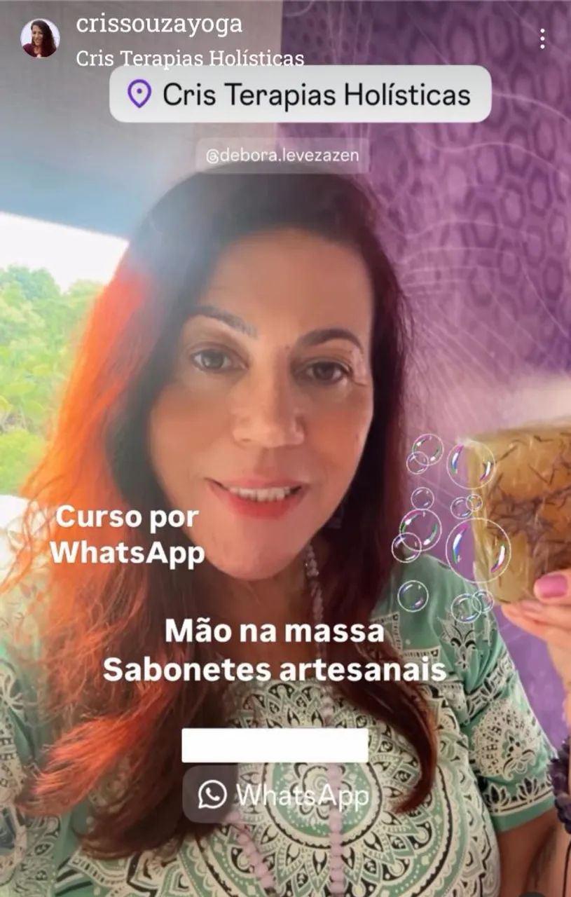 CURSO RÁPIDO DE SABONETES ARTESANAIS 