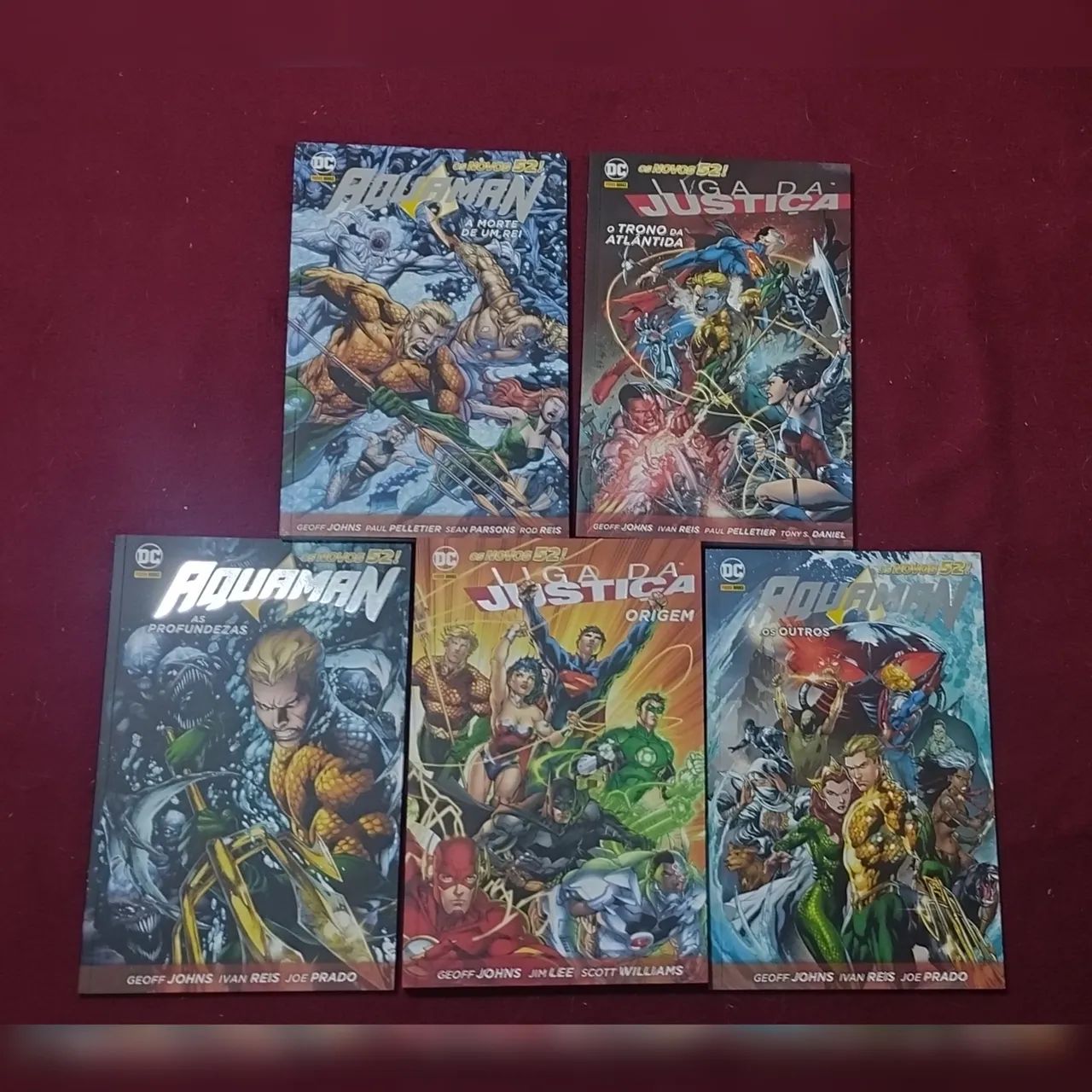 HQs-Box Aquaman Os Novos 52  - Foto 4