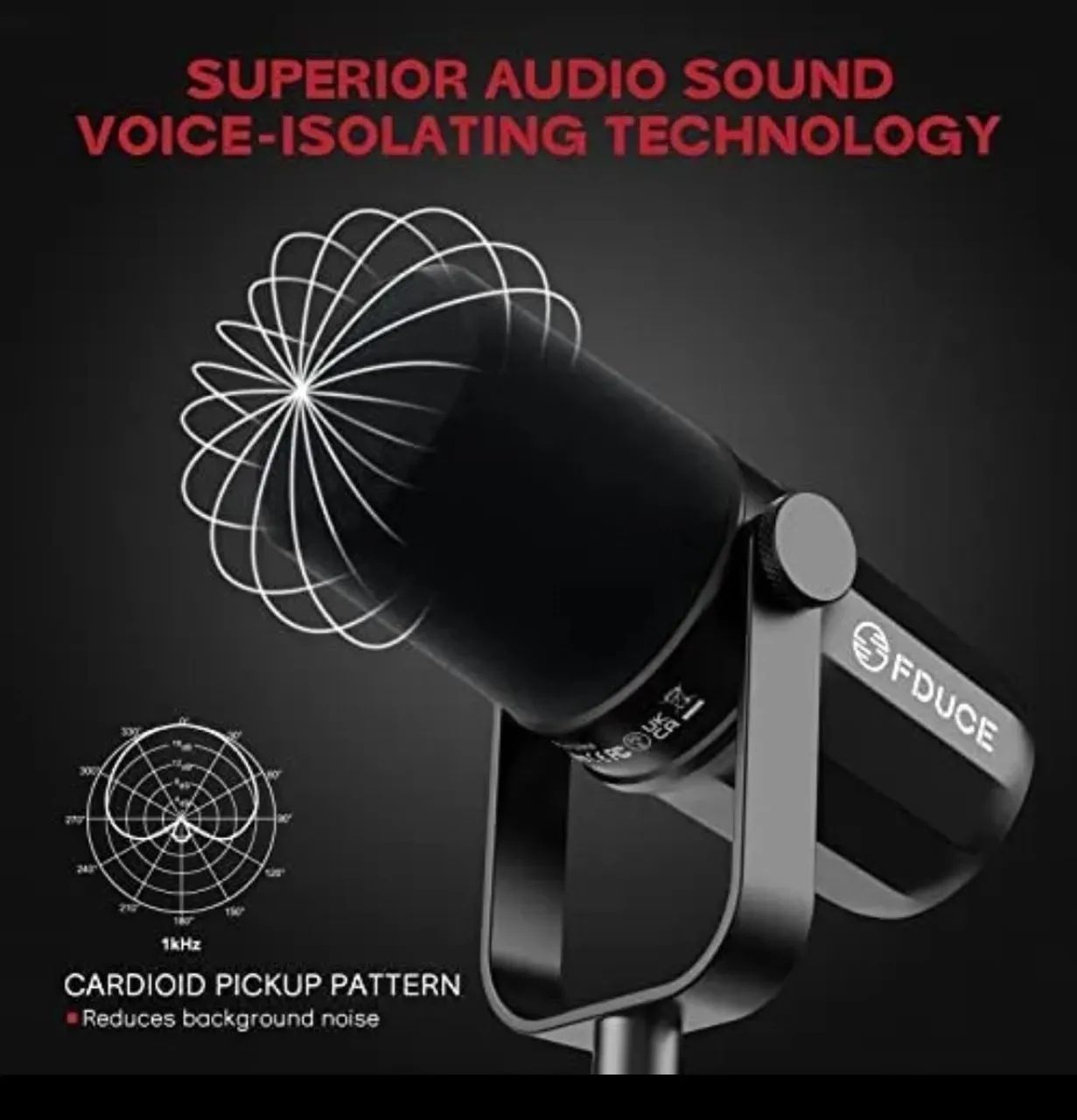 Microfone podcast sl40x - Foto 3