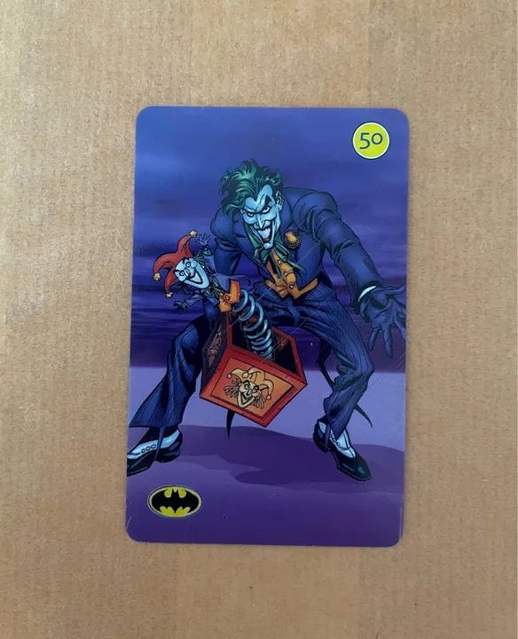 cartão telefônico série batman - Foto 5