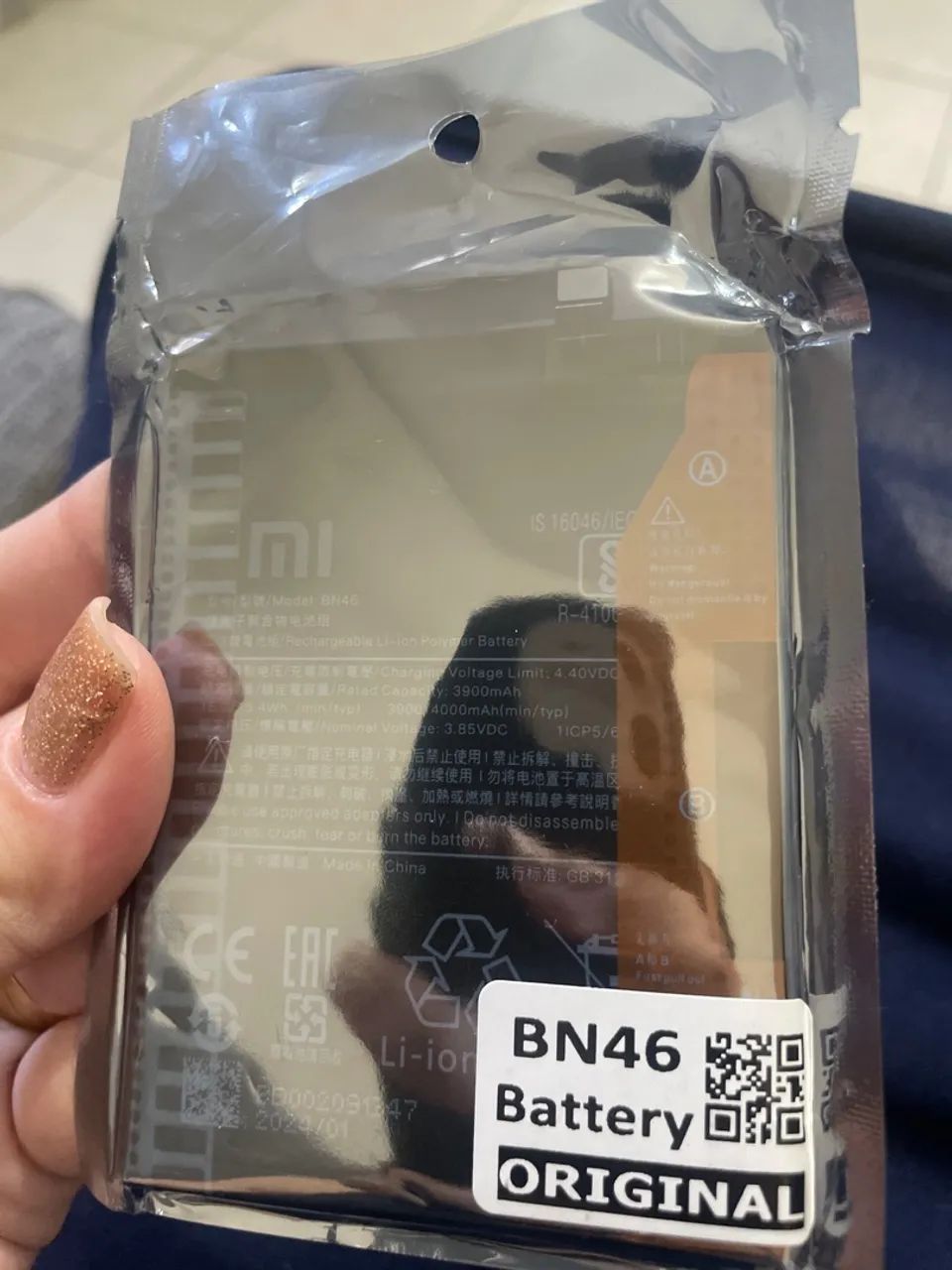 Bateria Xiaomi BN46 Original - Foto 3