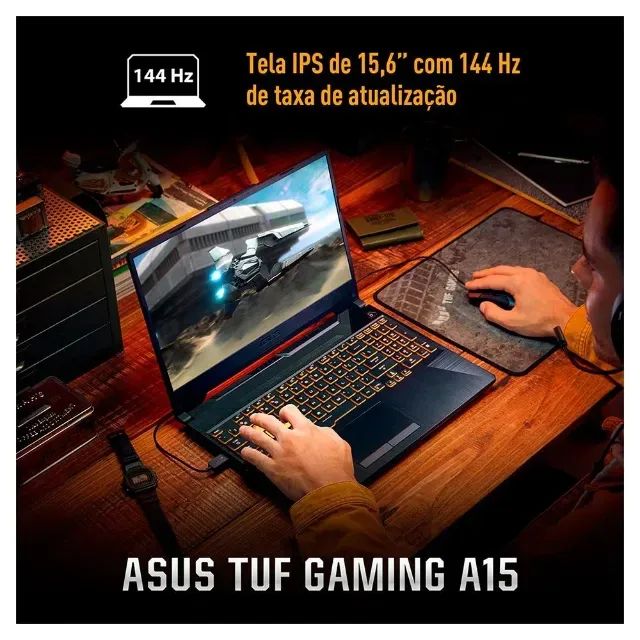 Notebook Asus Tuf Gaming A15 AMD RYZEN 2050 16GB 512GB 
