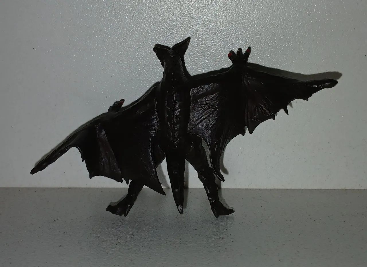 BONECO MINIATURA GODZILLA MONSTRO CAMAZOTZ MORCEGO - Foto 2