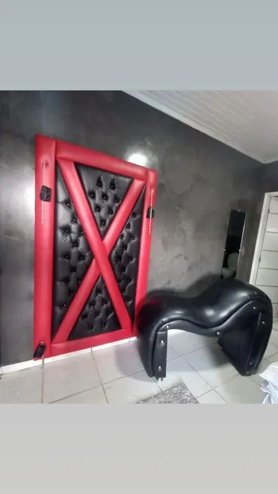 Kit poltrona cavalinho painel exótico 