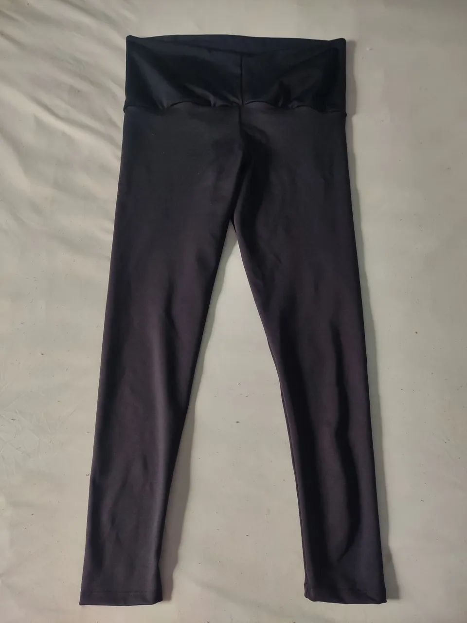 Calça preta legging grávida gestante - Foto 2